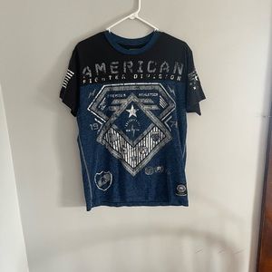 American Fighter Mens medium T-shirt graphic tee
